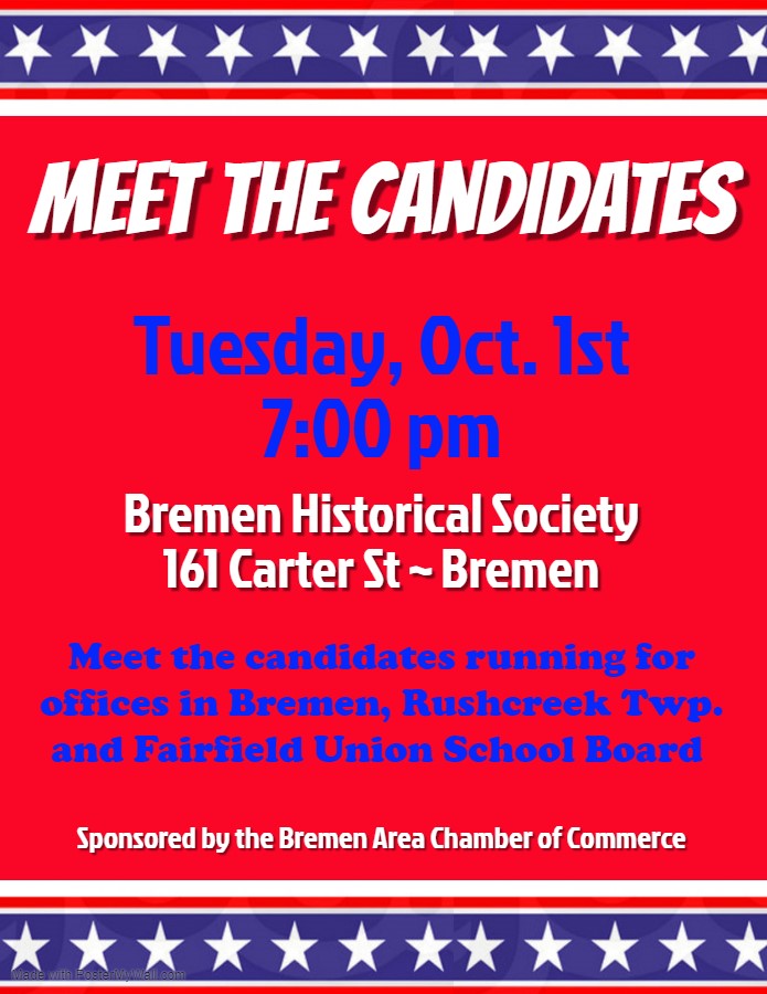 meet the candidates ad