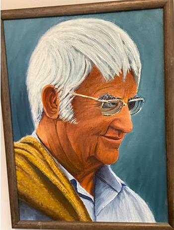 Ford painting painting of man