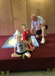 Jack Frohnapfel grandfather with grandkids